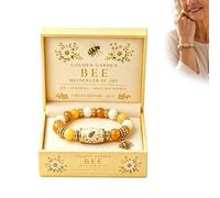 JORCEDI 2026 Limited Edition Bluebird Blessings Bracelet, Hummingbird Butterfly Blessing Bracelet with Gift Box, Protection, Longevity, Safe Journey and Peace, Gift for Women Mom Friends (D)