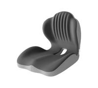 JORCEDI 2026 Memory Foam L Shaped Seat Cushion with Integrated Lumbar Support Ergonomic Back and Seat Cushion for Office Chair Car Seat Wheelchair Home and Travel Use (Gray A)