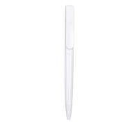 JORCEDI 20pcs Simple Business Handwriting Pens Set, 1.0mm Nipple, Retractable Blue Pen Refill, Pens For Students, Office Buildings And Families (Off White,1.0mm)