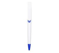 JORCEDI 20pcs Simple Business Handwriting Pens Set, 1.0mm Nipple, Retractable Blue Pen Refill, Pens For Students, Office Buildings And Families (Blue,1.0mm)