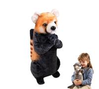 JORCEDI 35 cm Otter Plush Toy, Soft Cute Stuffed Animal, for Cuddling & Playing, for Kids and Adults (Red panda)