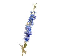 JORCEDI 3pcs Blue Delphinium Artificial Flowers Long Stem Larkspur For Wedding Centerpieces Floral Arrangements Home Vase Decor- -85cm (Blue,85cm/33.46in)