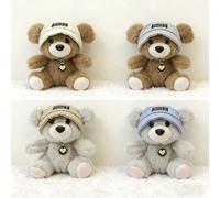 JORCEDI 4pcs Teddy Bear Keychain, Cute Soft Teddies, Small Soft Plush Toys, Christmas New Year Birthday Day Gift Suitable For Decorating Cars, Trams, Gates, And Rooms. 13cm