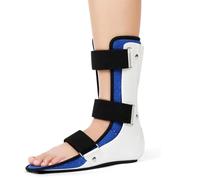 JORCEDI Adjustable Drop Foot Brace with Assist Strap - Orthosis for Hemiplegia, Stroke Recovery & Plantar Fasciitis, Walking Aid Support for Shoes (Left,L)