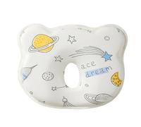 JORCEDI Baby Support Pillow, Head And Neck Support, Cute Animal Shapes, The Hollow Design In The Middle Helps The Child'S Head Develop A Full And Round Shape For Kids Toddler (Spaceship,26 * 22cm)