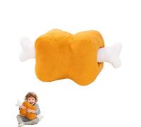 JORCEDI Bone-in Meat Plush Bone Pillow with Arm Hole,Simulation Bone Stuffed Pillow,Soft flufy Sleeping Pillow,Detachable Cuddly Doll, for Home and Office Cozy Support for Relaxation and Sleep