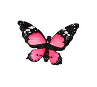 JORCEDI Butterfly cushion, plush toy with wings, soft butterfly decorative pillow, suitable for sofas and bedroom (Pink,40 * 50cm)
