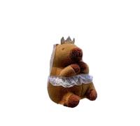 JORCEDI Capybara Plush, Capybara Plush Toy With Heart, Cute Capybara Soft Toy, Red Love Angel Capybara, For Valentine'S Day Birthday Gift (48cm,hunsha)