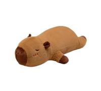 JORCEDI Capybara Plush, Large Capybara Plush Toy,Long Capybara Cushion,Lay the Capybara Hugging Pillow,Cute Stuffed Animal,Anxiety Relief Stuffed Animalfor Girls Boys Birthday Gift (70cm)