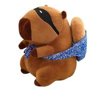 JORCEDI Capybara Plush Toy, Cute Capybara Stuffed Animal with Baguette, Soft Cuddly Plush Pillow Capybara Teddy Stuffed Animal Doll Plushie Hugging Pillow, Gift for Children Friend Birthday (45cm)