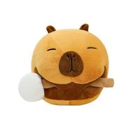 JORCEDI Capybara Plush Toy, Soft Stuffed Capybara Cushion Cute Animal Plush Decor Cozy Plushie for Home Office Sofa Bed Gift Idea for Adults & Animal Lovers (Brown,40cm)