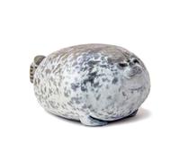 JORCEDI Chubby Blob Seal Pillow Cute Seal Plush Toy Stuffed Animals Sea Animal Animal Hugs Plush, Soft Fluffy Cuddly Stuffed Plush for Children Friends and Family Soft Cotton Stuffed Animal (40cm)