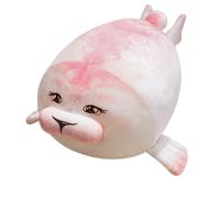 JORCEDI Chubby Seal Pillow Stuffed Animals Seal Plush Toy, Soft Cotton Plush Toys Hugging Pillow Doll Cushion Toys,Gifts For Kids And Adults. (40cm,fen)