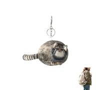 JORCEDI Chubby Steppe Cat Plush, Cat Plush Toy Pillow, Cute Pallas Cat Plush, Throw Pillow Doll Decoration Doll,Gift for Girls Boys Girlfriend (10cm)