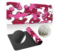 JORCEDI Contrast-colour fluid mouse pad Non-slip mouse pad Gaming mouse pad Suitable for home and office use (p,400mm*800mm*4mm)