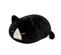 JORCEDI Cosy Cat Plush Toy as Sleep Companion, Soft Bread Cat Cushion for Bed, Sofa & Back Support, Ideal Decor & Gift for Cat Lovers (60cm,Black)