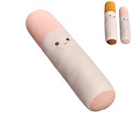 JORCEDI Creative Cigarette Pillow,Smoking Cylindrical Sleeping Cushion,Cylindrical Pillow Novelty Cotton Stuffed Long Plush,Non Smoking Plush Toy for Use At Home or Car Hotel Party Toys (Pink,45cm)