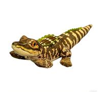 JORCEDI Crocodile Soft Toy, Realistic Large CrocodileSoftToy, Alligator Soft Toy, Crocodile Cushion, Soft Toys, Sleeping Pillow, Comfort Pillow, Throw Pillow, Cuddly Pillow (50cm,Yellow)