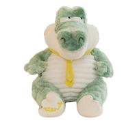 JORCEDI Crocodile Stuffed Animals,Crocodile Big Hugging Pillow,Big Plush Green Adorable Soft Plush Toys,Cuddly Soft Toy Hugging Pillow for Kids Girlfriend Present Birthday Christmas (65cm,Sitting)