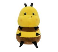 JORCEDI Cuddly Bee Plush Toys Chubby Smiling Ladybug Bee Stuffed Animal Cute Insect Stuffed Animal Soft Toys for Girls (Little Bees,35cm(13.78in))