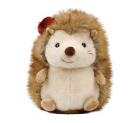JORCEDI Cuddly Toy Hedgehog, Fluffy Stuffed Toy with Apple on the Head, Cuddly Hedgehog Plush Toys Hedgehogs Stuffed Toys Funny Gift for Children Girls Boys (45cm)