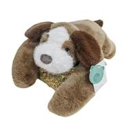 JORCEDI Cute Lying Stuffed Animal Plush Toy, Fluffy Panda Red Panda Sloth Koala Dinosaur Plush Teddy with Weighted Beads, Sleep Support Hugging Pillow for Kids Adults (Puppy,65cm)