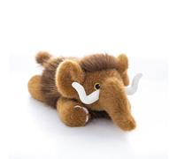 JORCEDI Cute Mammoth Plush Toy & Keyring, Soft Stuffed Animal Bag Charm & Desk Ornament, Small Fluffy keyring for Handbag, Tote Bag, Car (Soft toys 24cm)