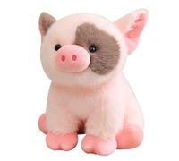 JORCEDI Cute Pig Plush Toy, Soft Fluffy Stuffed Piglet, a stuffed toy for home decoration, suitable as a gift for boys or girls. (pink,30cm)
