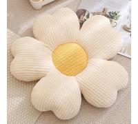 JORCEDI Flower Pillow Flower Cushion OHS Cuddle Cushion - Green Cushions Decorative Pillows Floor Cushions Bed Cushion, Cute Room Decor for Sofa Bed Couch (A,50cm)