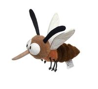 JORCEDI Fly Stuffed Animal,Small Insect Plush Toy,Realistic Cuddly Comfortable Doll,Flies,Mosquitoes,Bees,Cockroaches,Room Decor,Playful Gift for Boys Girls Teens,Playing & Cuddling (Mosquitoes)