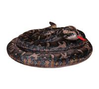 JORCEDI Giant Snake Plush Toy, Snake Teddy Stuffed Animal Plush, Soft Stuffed Snake 3D, Realistic Cobra Plush Doll, Snake Pillow Doll Toy, Anaconda Fake Snakes for Ricky Creepy Prank (200cm,#7)