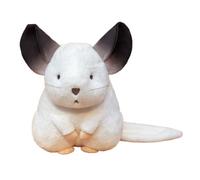 JORCEDI Hamster Plush Toy, Hamster Stuffed Animal Plushie Doll, Mouse Rat Plushies Stuffed Animals, Hamster Teddy, Cute Cozy Huggable Animal Pillow for Children Adults Gifts Home Decor (White,55cm)