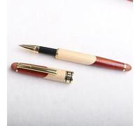 JORCEDI High-Grade Redwood Ballpoint Handwriting Pens, Wooden Retractable Roller Ball Black Pens, Biros,Fountain Pen,Tactical Pen Refill, For School Office Business Use (Color,standard)