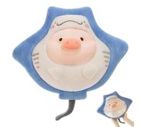 JORCEDI Manta Ray Plush Toy, Plush Pig Soft Toy, Fun Manta Ray Stuffed Animal, Devil Fish Plushie Toys Figur, Soft Fish Kissen, Super Soft Plush Dolls Gifts for Kids and Wildlife Lovers (70cm)