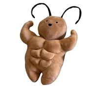 JORCEDI Muscular Cockroach Plush Toy, Cockroach Toy, Fluffy and Soft Fun Muscular and Tentacle Plush Toy for Boys and Girls (50CM)