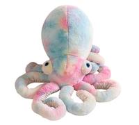JORCEDI Octopus Plush Toy, 30/45/65/90cm Simulated Pillow, Creative Plush-Toy Cloth Doll Gift for Birthday Festival Anniversary (Red,45cm/17.72in)