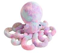 JORCEDI Octopus Plush Toy, 30/45/65/90cm Simulated Pillow, Creative Plush-Toy Cloth Doll Gift for Birthday Festival Anniversary (Purple,90cm/35.43in)