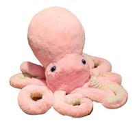 JORCEDI Octopus Soft Toy, Octopus Plush Doll Toy, Baby Octopus Cuddly Toy, Creative Marine-Themed Octopus Cuddly Toy, Baby Sleep and Soothe Doll For Girls (45cm,Pink)