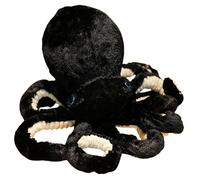 JORCEDI Octopus Soft Toy, Octopus Plush Doll Toy, Baby Octopus Cuddly Toy, Creative Marine-Themed Octopus Cuddly Toy, Baby Sleep and Soothe Doll For Girls (30cm,Black)