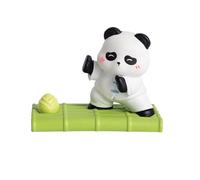 JORCEDI Panda Phone Stand, Featuring An Adorable Panda Design, This Creative Resin Phone Stand Serves as A Desk Ornament, Tablet Stand or Decorative Gift