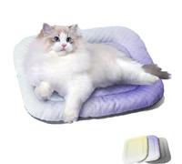 JORCEDI Pet Cooling Pad Mat for Dogs and Cats Ice Silk Pet Cooling Mat for Pets Pressure Activated Dog Cooling Mat Breathable Summer Pad for Indoor Outdoor Travel (Purple,40 × 50 cm)