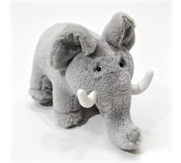 JORCEDI Plush Elephant, Cute Plush Elephant Figurine, Cartoon Elephant Plush Toy, Soft Cuddly Pillow, Gift for Boys and Girls or as a Birthday Present (Gray,60cm)
