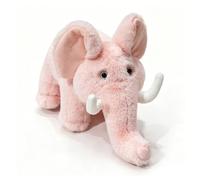 JORCEDI Plush Elephant, Cute Plush Elephant Figurine, Cartoon Elephant Plush Toy, Soft Cuddly Pillow, Gift for Boys and Girls or as a Birthday Present (Pink,45cm)