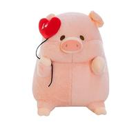 JORCEDI Plush Pig Soft Toy, a Soft and Cuddly Cushion, Perfect as a Festive Gift for Children or Your Girlfriend or as A Home Decoration (45CM)