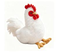 JORCEDI Plush Turkey, 20/28 CM Chicken Soft Toy, Funny Plush Cushion, Cute Toy for The Table, Home Decoration, Holidays, Parties, Gift (G-28CM)