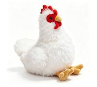 JORCEDI Plush Turkey, 20/28 CM Chicken Soft Toy, Funny Plush Cushion, Cute Toy for The Table, Home Decoration, Holidays, Parties, Gift (H-28CM)
