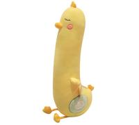 JORCEDI Plush Yellow Duck Stuffed Animal Toy, Giant Soft Duck Plush Toy, Large Stuffed Duck Hugging Pillow, Cuddle Pillow for Side Sleeping, Bedroom Decor, Anxiety Comfort Gifts (150cm)