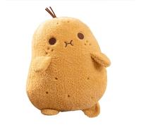 JORCEDI Potato Plush Toy - Soft and Comfortable Little Potato Plush Toy, Small Food-Themed Doll, Excellent Gift Choice (orange,12.99inch)