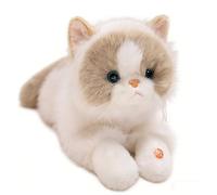 JORCEDI Ragdoll Cat Plush Toy, Realistic Stuffed Cat Animal with Interactive Meowing Sound, Kitten Stuffed Animal, Huggable Kitten Plushie Toy, Suitable for Children and Cat Lovers Gift (B+C,60cm)