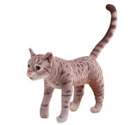 JORCEDI Realistic Stuffed Cat Toy, Cat Doll, Tabby Cat Stuffed Animals, Faux Plush Kitten Toy, Face Standing Cat, Sofa Ornament Stuffed Animal For Birthday Gifts Teens (35cm,ka)